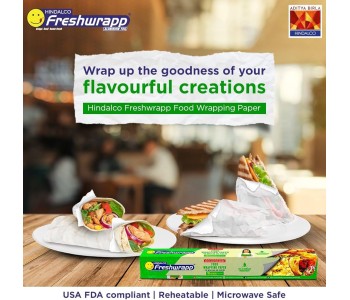 HINDALCO FRESHWRAPP FOOD WRAPPING PAPER 65 MTRS